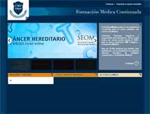 Tablet Screenshot of formacionmedica.com